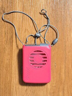 O2COOL Personal Battery Operated Travel Neck Cooling Fan